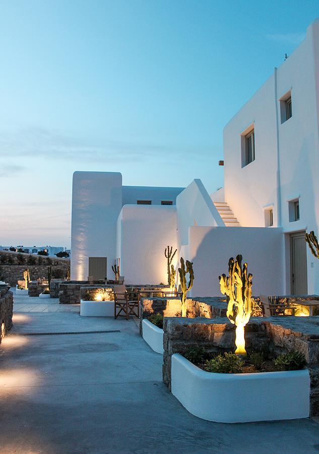 Mykonos Cactus Hotel ออร์นอส ภายนอก รูปภาพ