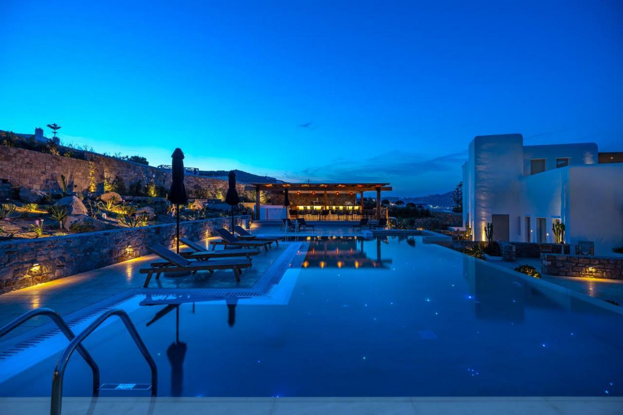 Mykonos Cactus Hotel ออร์นอส ภายนอก รูปภาพ