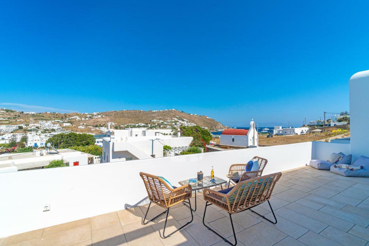 Mykonos Cactus Hotel ออร์นอส ภายนอก รูปภาพ