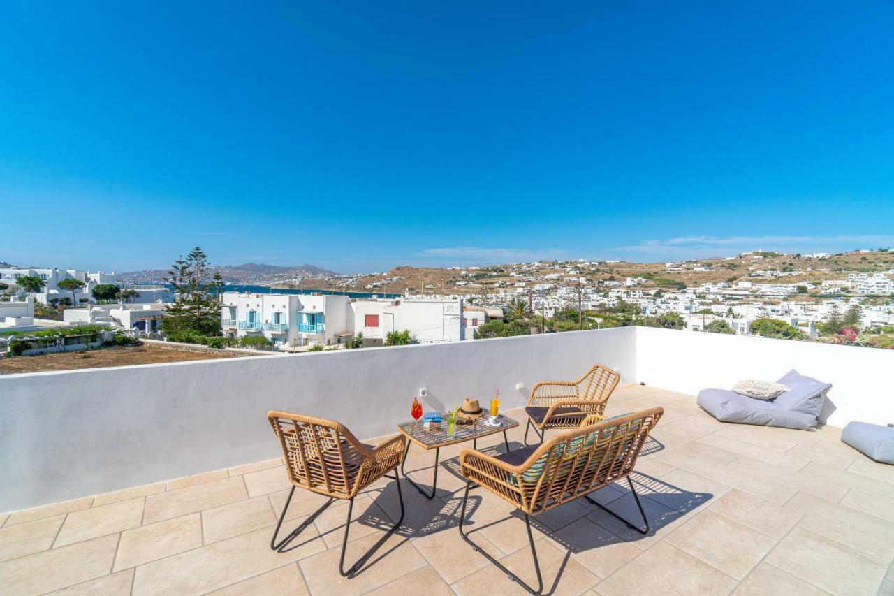 Mykonos Cactus Hotel ออร์นอส ภายนอก รูปภาพ