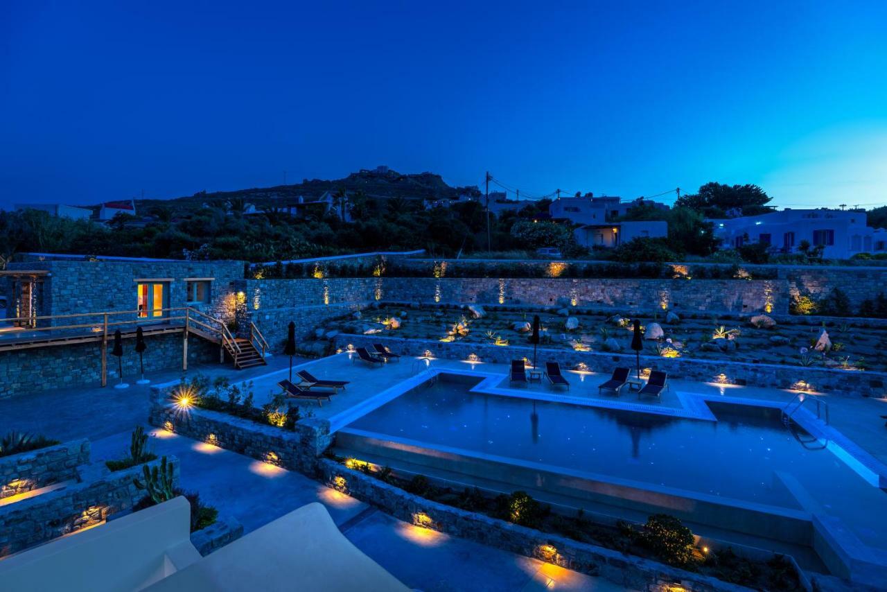 Mykonos Cactus Hotel ออร์นอส ภายนอก รูปภาพ