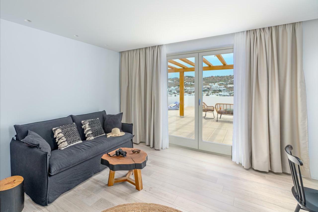 Mykonos Cactus Hotel ออร์นอส ภายนอก รูปภาพ